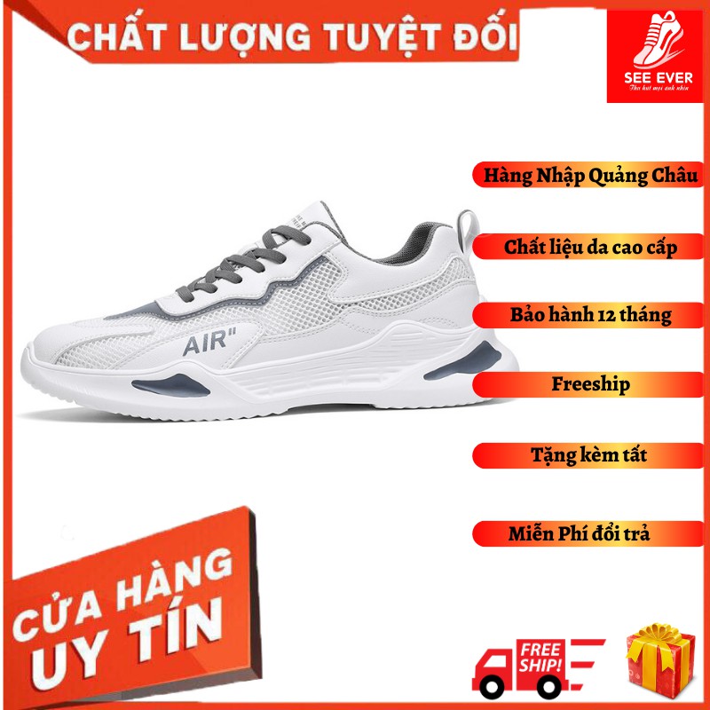 Giày Nam 💟FREESHIP💟 Giày Thể Thao Nam Cao Cấp, Giầy Nam Đẹp Tăng Chiều Cao