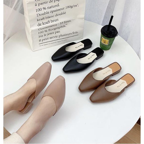 GIÀY SỤC NỮ MŨI NHỌN NHIỀU MÀU SẮC PHONG CÁCH HÀN QUỐC. | BigBuy360 - bigbuy360.vn