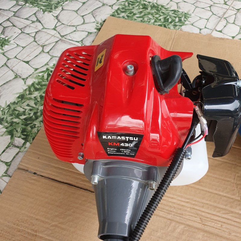 Máy cắt cỏ -KM430-động cơ 2 thì -Nòng đại bác 42,7Cc