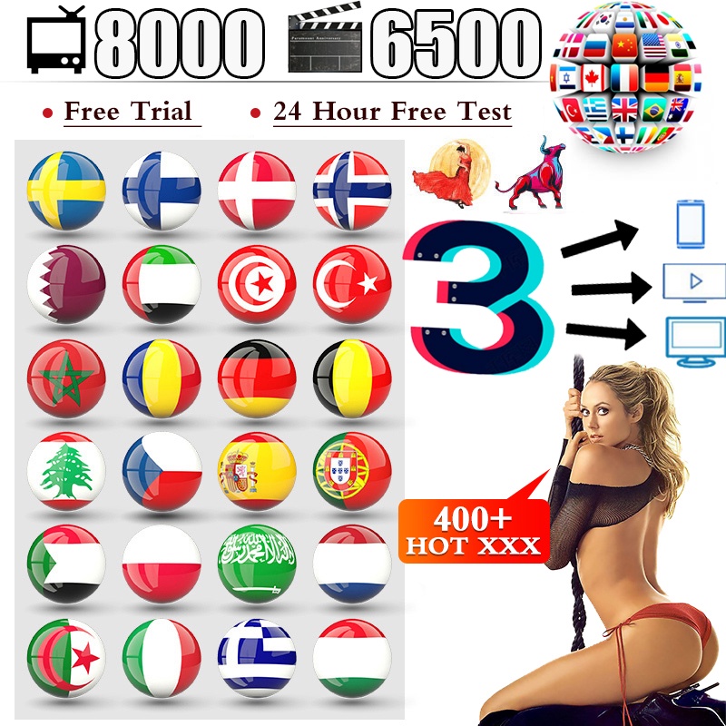 Bộ Thiết Bị Thông Minh M3u IPTV 1000 + Hỗ Trợ Live + VOD Work on IOS Android Và Phụ Kiện
