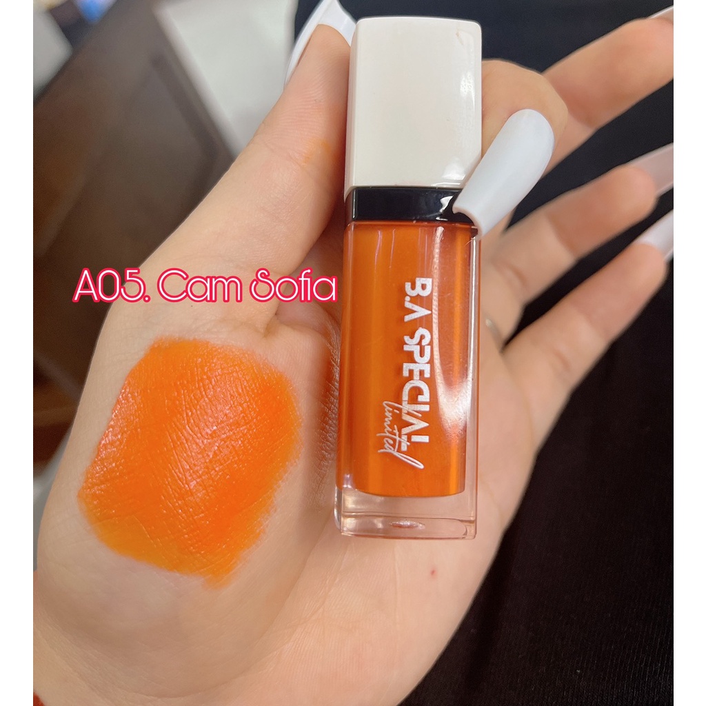 HOT TREND 2021 [A05 Cam Sofia] Son B.A Special Limited – Son Hữu Cơ Không Chì Siêu Lì – Màu Son Cam Tươi Sán | BigBuy360 - bigbuy360.vn