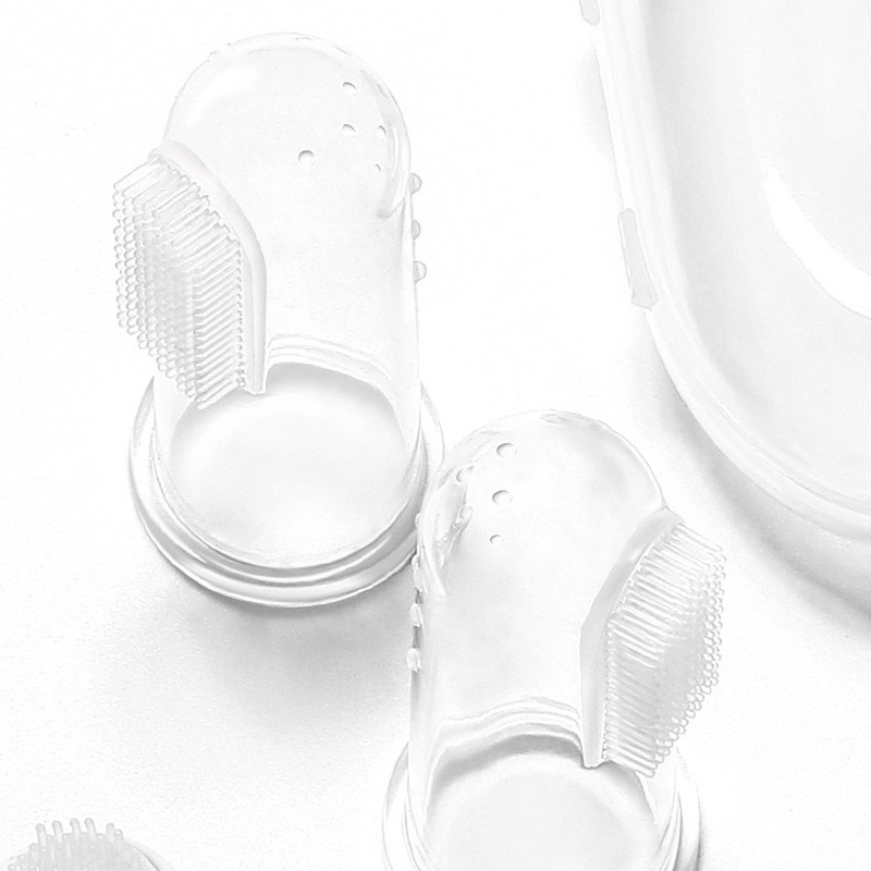 Bàn Chải Đánh Răng silicone Ngón Tay Cho Bé MY0168