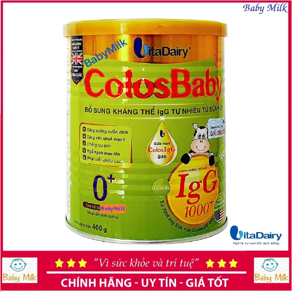 Sữa ColosBaby gold 0+ (400g)