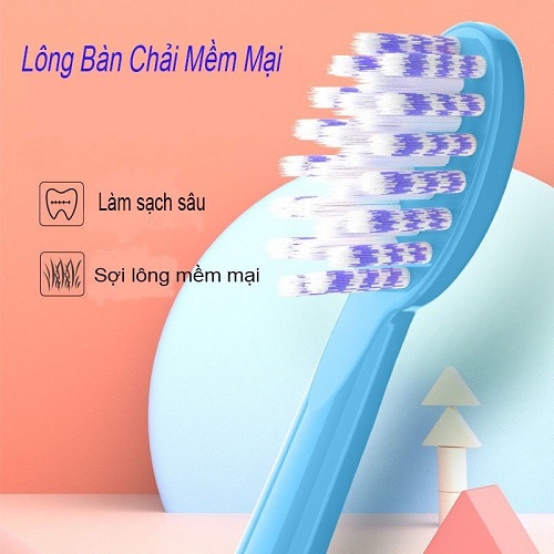 Bàn Chải Điện 5 chế độ - Bàn Chải Đánh Răng Cao Cấp - Tặng Kèm 4 đầu Bàn Chải