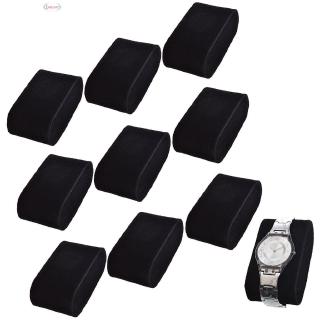 Bộ 10 gối đệm bọc nhung dành cho trưng bày đồng hồ/vòng tay