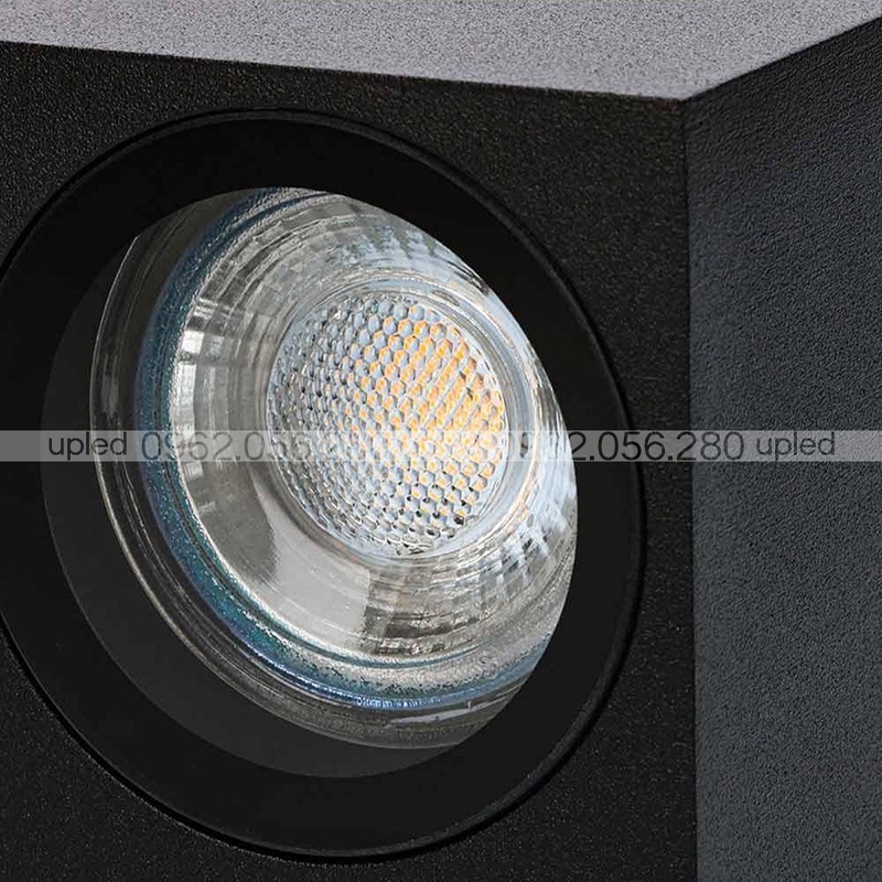 Đèn hắt tường 2 đầu ngoài trời hợp kim tĩnh điện Chống Nước hiện đại UPLED