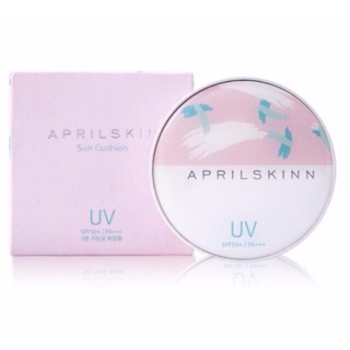 Siêu sale 12/12 Phấn nước chống nắng April Skin Magic Snow Sun Cushion UV SPF 50+/PA+++