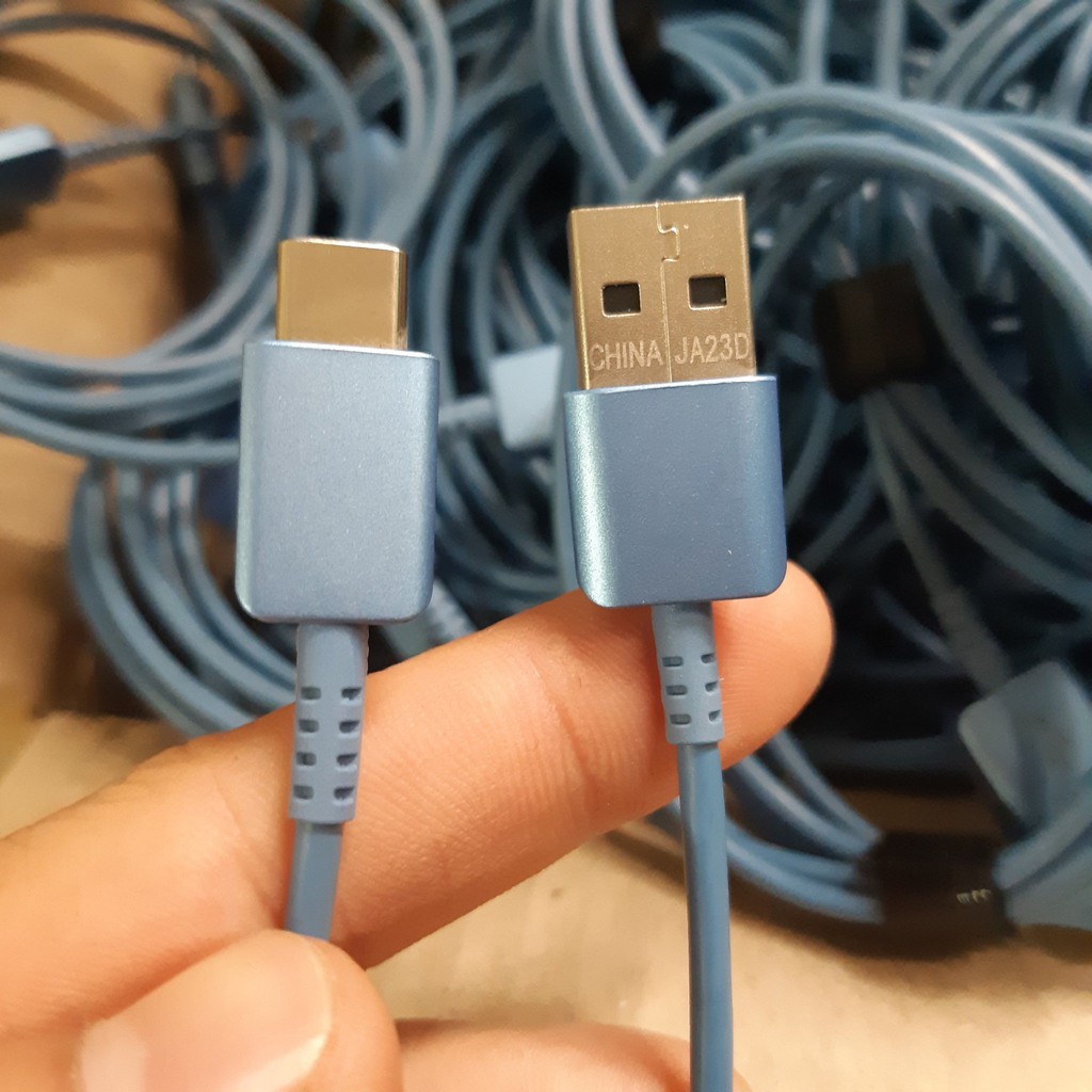 Dây Cáp Sạc USB - Type C Blue, Chính Hãng Samsung Sản Xuất, Dùng Cho Các Dòng Máy Sạc Chân Type C