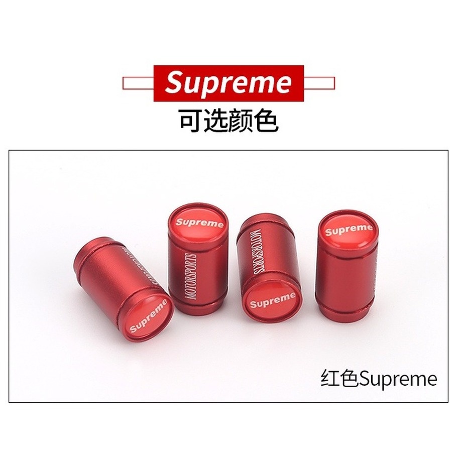 Nắp Van Bánh Xe Bằng Nhôm Hình Quái Vật Supreme Độc Đáo