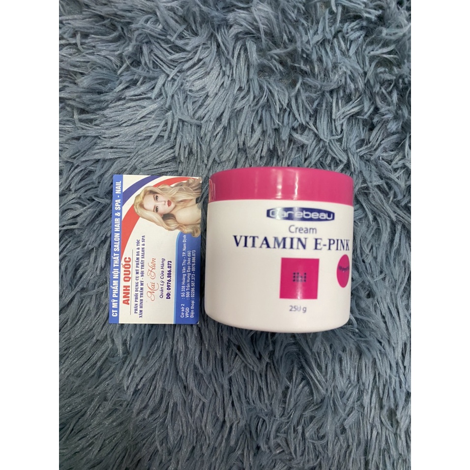 Kem massage vitamin e pink 250ml