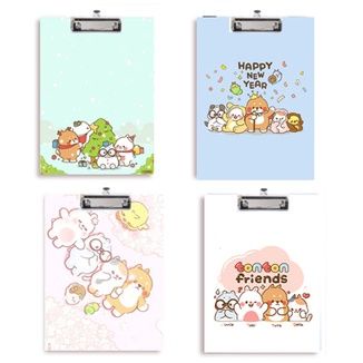 kẹp tài liệu bìa cứng tonton KTLG1 dễ thương cute size A4 hoạt hình