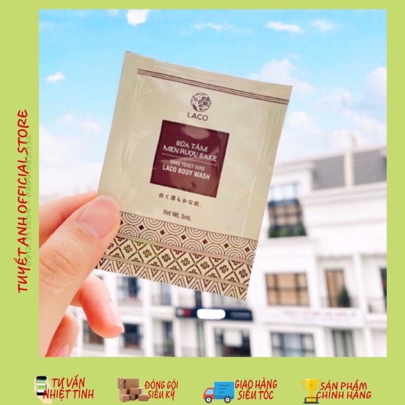 🌸 Sữa tắm Trắng Da men rượu Sake Laco🌸 Chính hãng 🌸 Dưỡng trắng da, mờ vết thâm, mềm mịn da. Bảo vệ da khỏi tia UV 🌸 | BigBuy360 - bigbuy360.vn