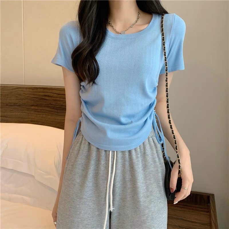 ÁO LEN RÚT DÂY TAY CỘC MS10027