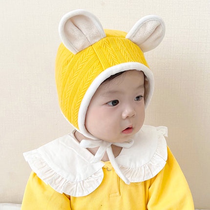 Mũ len mùa đông dễ thương cho trẻ sơ sinh