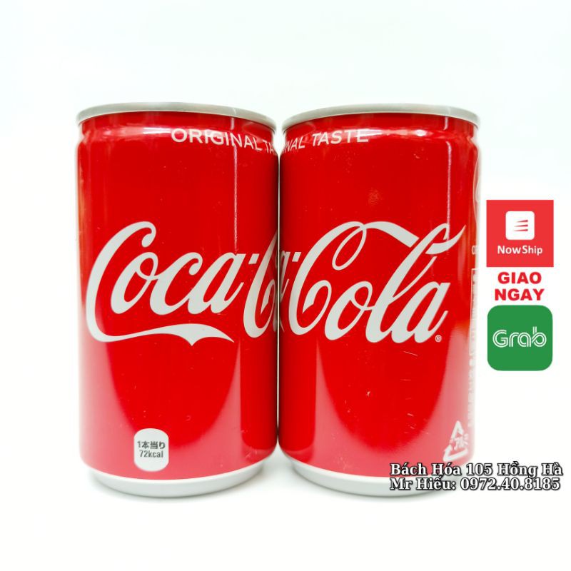 [T10/2022] Coca mini Nhật 160ml