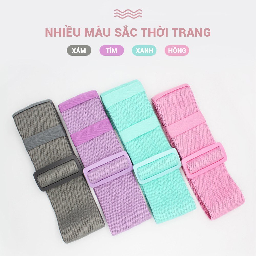 Dây Tập Đàn Hồi Mini Band Tự Điều Chỉnh Độ Dài Aolikes AL3606 (1 Dây)