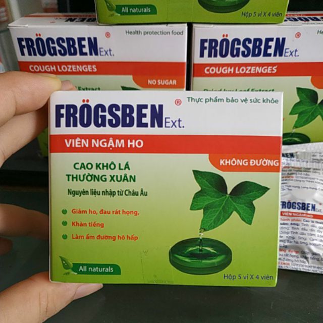 Viên ngậm ho FROGSBEN | BigBuy360 - bigbuy360.vn