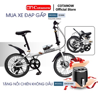 Xe đạp gấp Empire E-1000 bánh 20 inch, gấp gọn tiện lợi