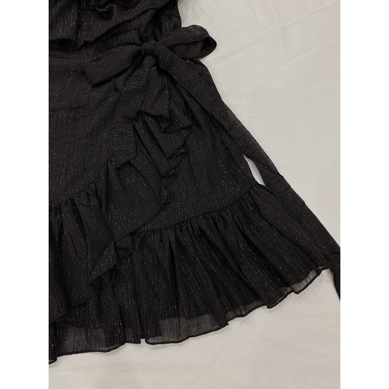 [SẴN] Váy trễ vai voan nhũ (ảnh thật + video) | BigBuy360 - bigbuy360.vn