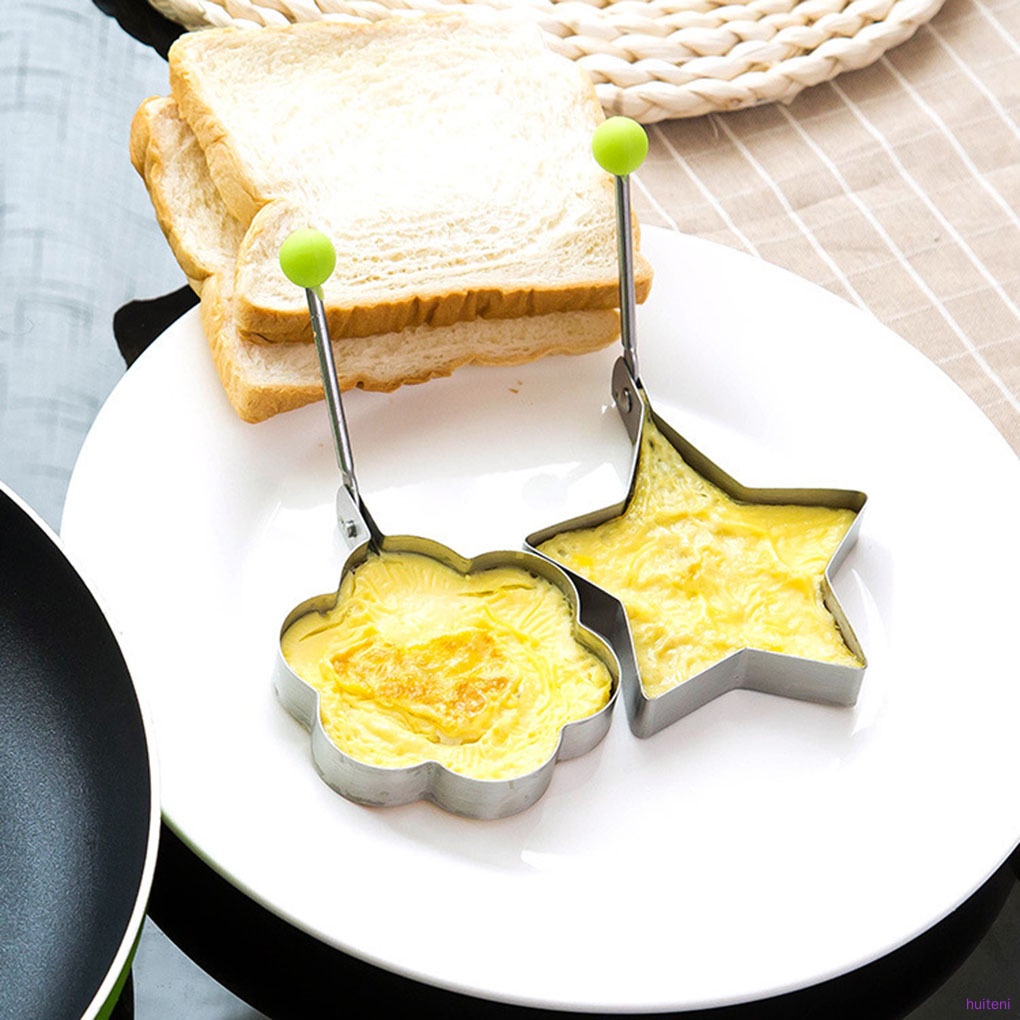 Khuôn làm chiên trứng ốp la bằng thép không gỉ tiện lợi