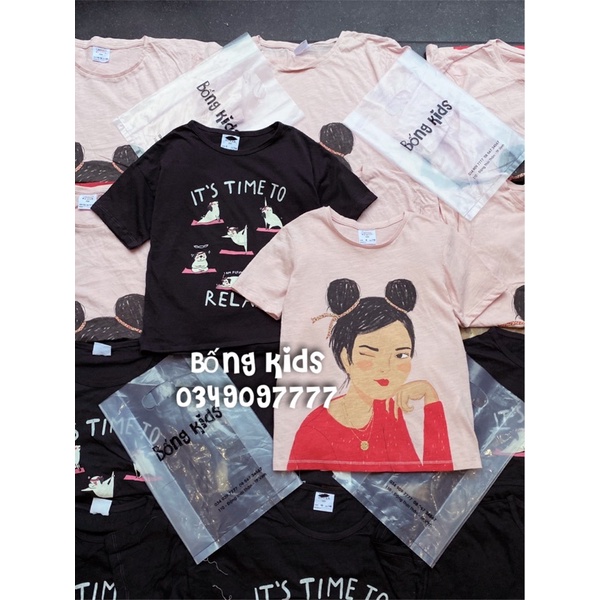 Áo Phông Bé Gái In Hình ZR