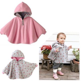 Áo Choàng 2 Lớp 2 mặt Cho Bé