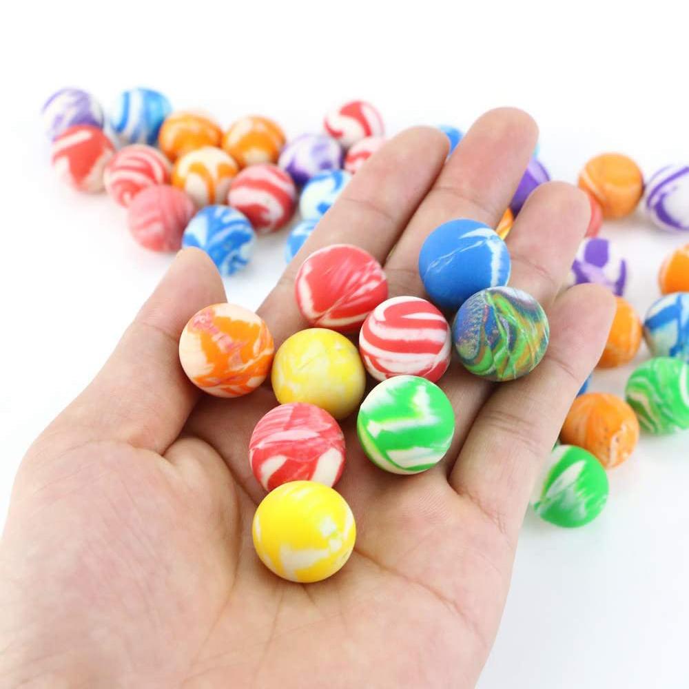 Aaron1 Quả Bóng Nảy Đàn Hồi Mini 20mm Cho Bé Chơi
