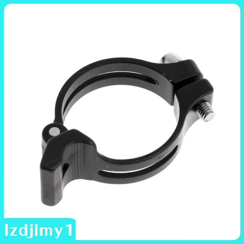 Speedy World Alloy Bike Front Derailleur Clamp Mech Mount Braze-on Adapter 31.8mm Black