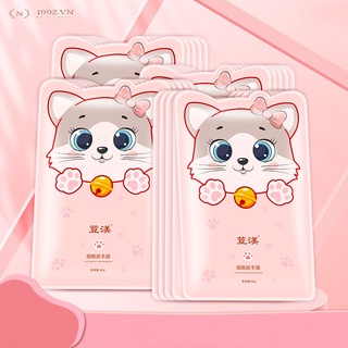 (XẢ HÀNG) Mặt nạ tay chân dưỡng da tay Mèo, làm trắng da bổ sung collagen cải thiện nếp nhăn, tẩy tế bào chết-NT2006