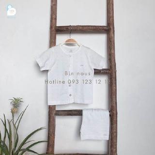 Bộ cài thẳng cộc Nous thường trắng