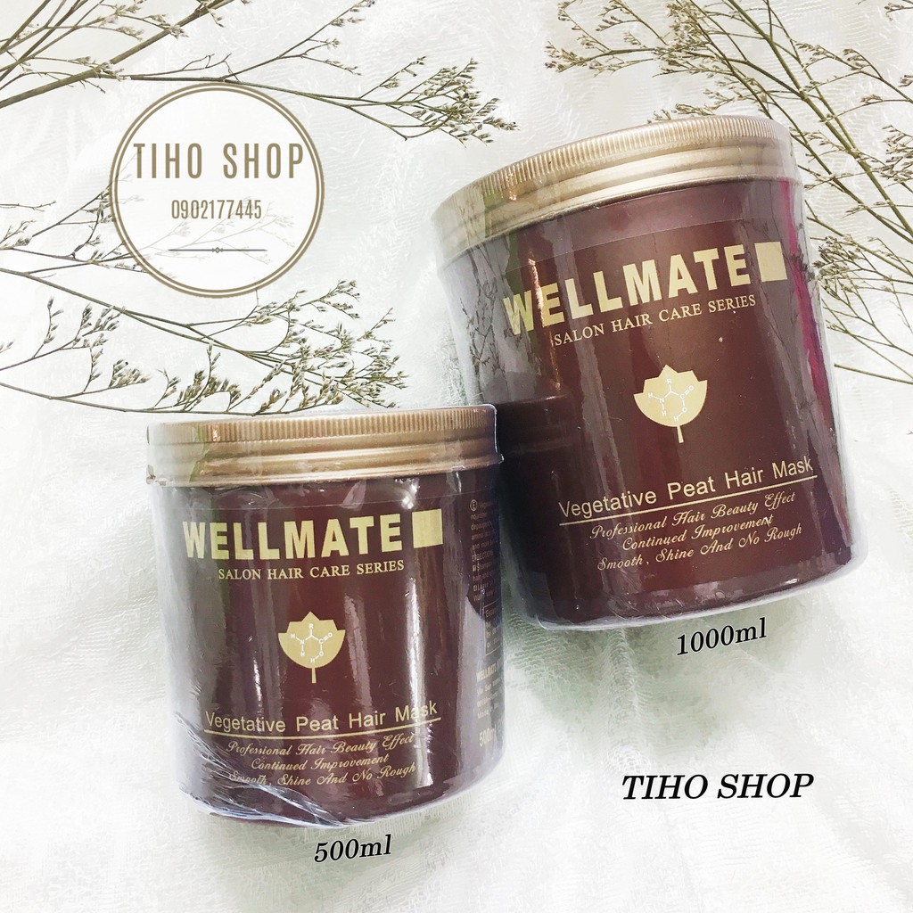 Kem Ủ Tóc Wellmate Vegetative Peat Hair Mask