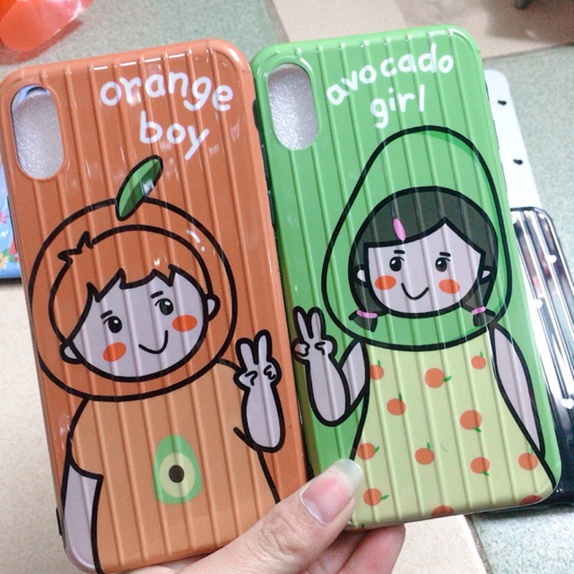 ỐP VALI HÌNH CUTE IPHONE X/XS