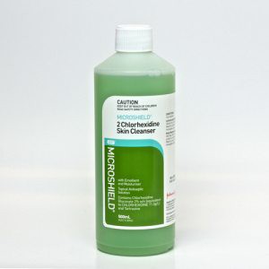 Dung dịch sát khuẩn ngoài da Microshield 2 Chlorhexidine Skin Cleanser