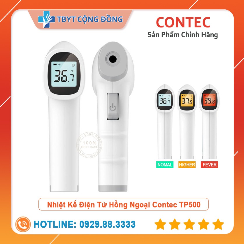 Nhiệt Kế Hồng Ngoại đo trán CONTEC TP500 ( Bảo hành 12 tháng )