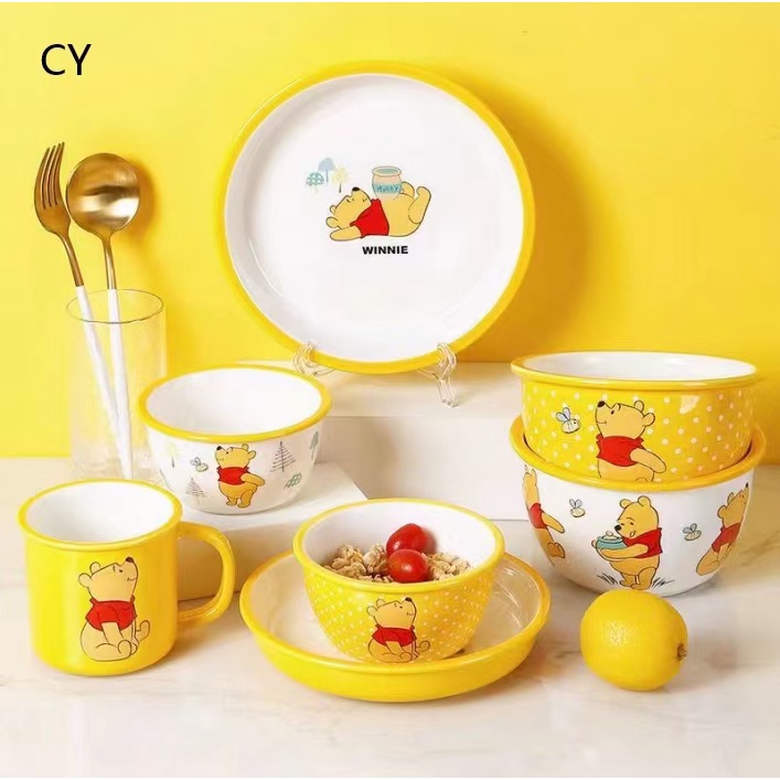 Các Set Bát Sứ Bát Ăn Cơm🦊 Disney 🦊Bộ Bát Đĩa Decor Bộ Chén Dĩa Sứ Dễ Thương Cute S149