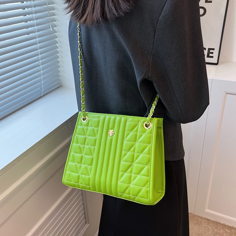 Túi Đeo Vai Phối Dây Xích Thời Trang Dễ Phối Đồ Cho Bạn Gái