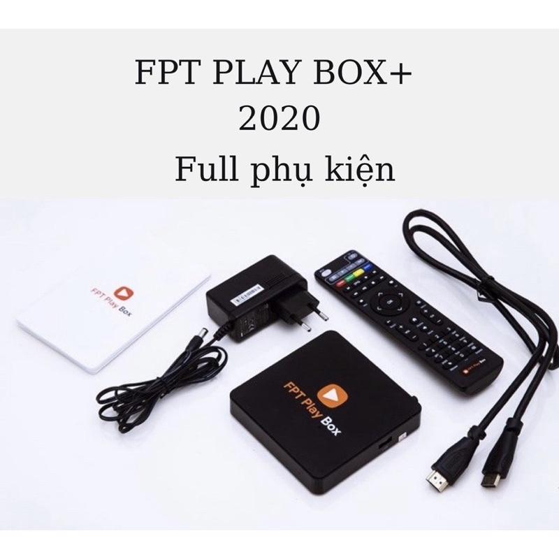 [ Siêu Sốc ] Fpt Play Box Plus 4K 2021 Điều khiển giọng nói, Chính hãng, New Full box