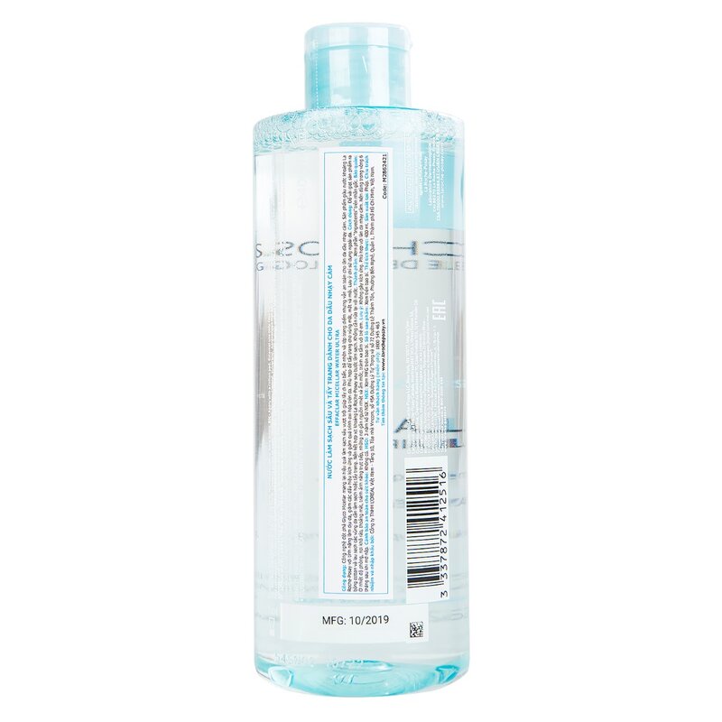 Bộ Đôi La Roche-Posay Nước Tẩy Trang &amp; Làm Sạch Da Dầu Effaclar Micellar Water Ultra Oily Skin 400ml + Effaclar Purifyin