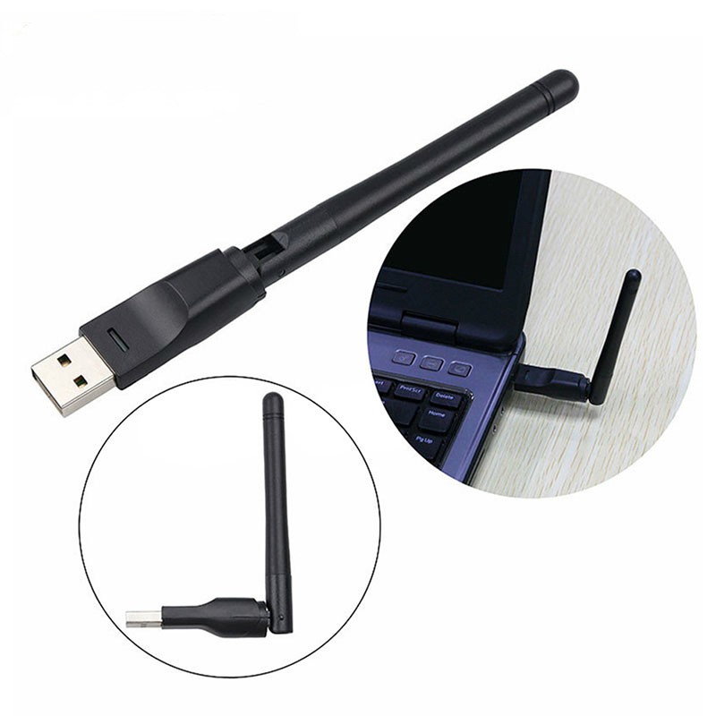 Usb Wifi 150mbps Có Ăng Ten 802.11n Đa năng, thiết bị thu wifi cho máy tính, laptop