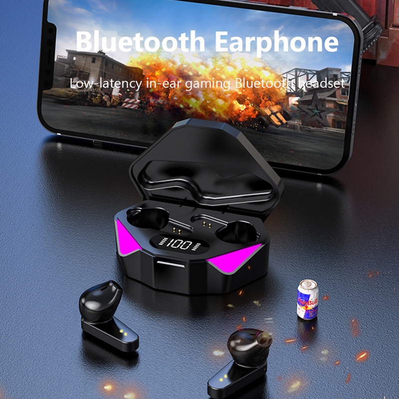 Tai nghe không dây chính hãng thể thao bluetooth nhét ko dây  super bass, comic nút nhét tai nhet tai Tai nghe gaming, the thao hot thời trang caocấp audio chum tai TWS true wireless bluetooth earpods headphone