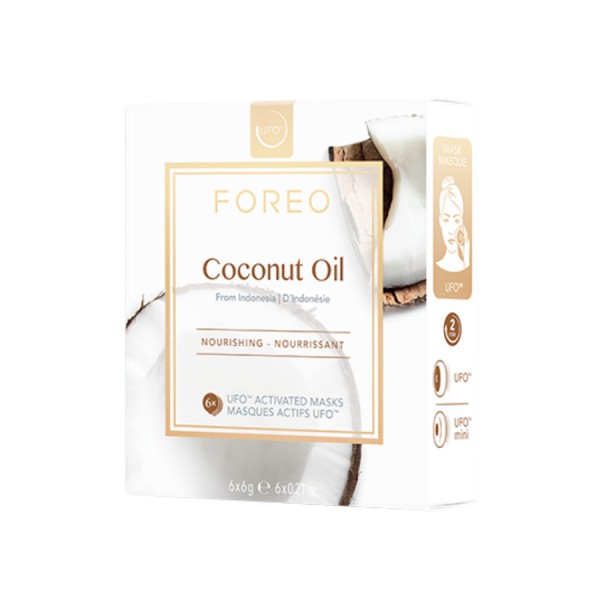 [CHÍNH HÃNG CÔNG TY ] FOREO UFO Mask Coconut Oil – Mặt nạ dầu dừa cấp ẩm sâu – 6 miếng