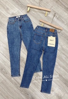 QUẦN JEANS LỠ ngang bắp chân -