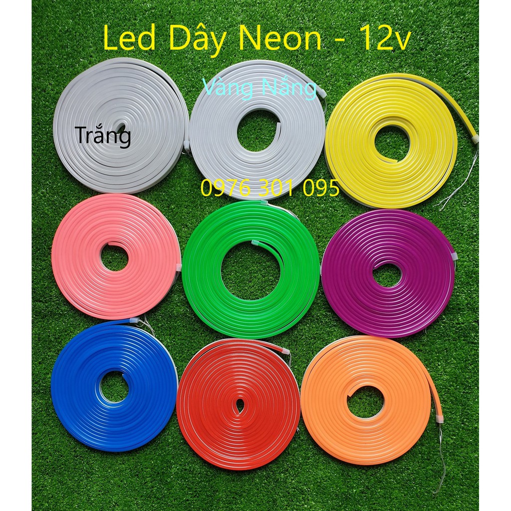 Dây Đèn Trang Trí NEON Uốn Chữ Siêu Đẹp có 7 màu