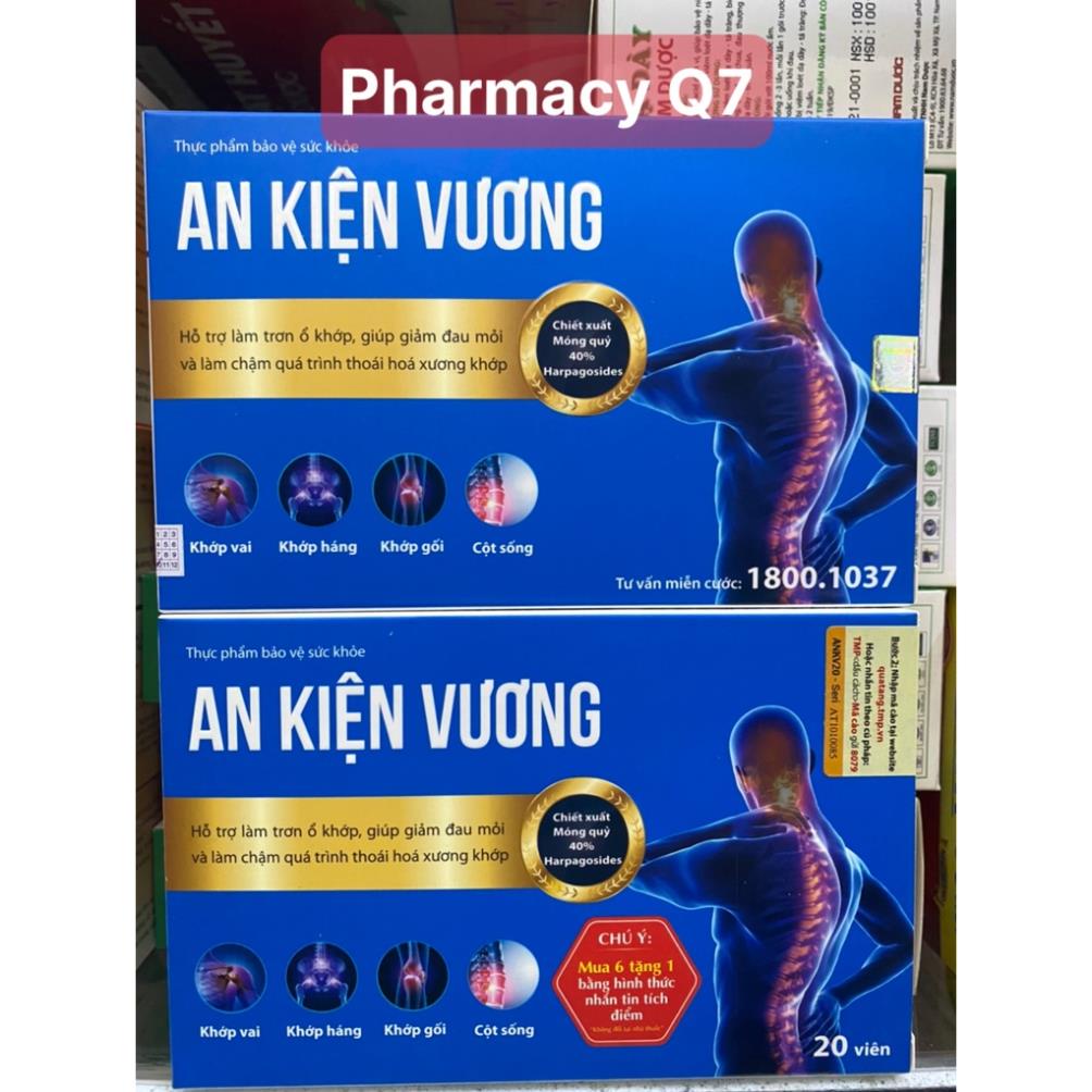 AN KIỆN VƯƠNG – Giúp bổ sung dưỡng chất cho khớp, trơn ổ khớp, tăng khả năng phục hồi khớp/ An Kien Vuong / Pharmacy Q7 #1