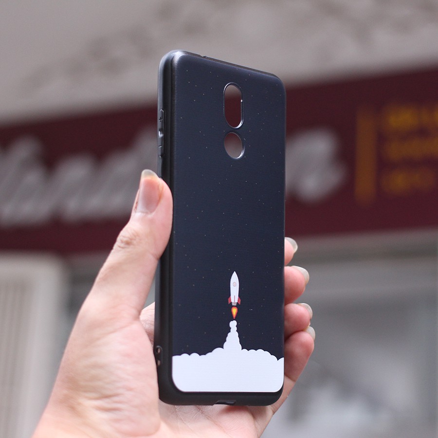 ỐP LƯNG NOKIA 3.2 DẺO ĐEN IN HÌNH CAO CẤP