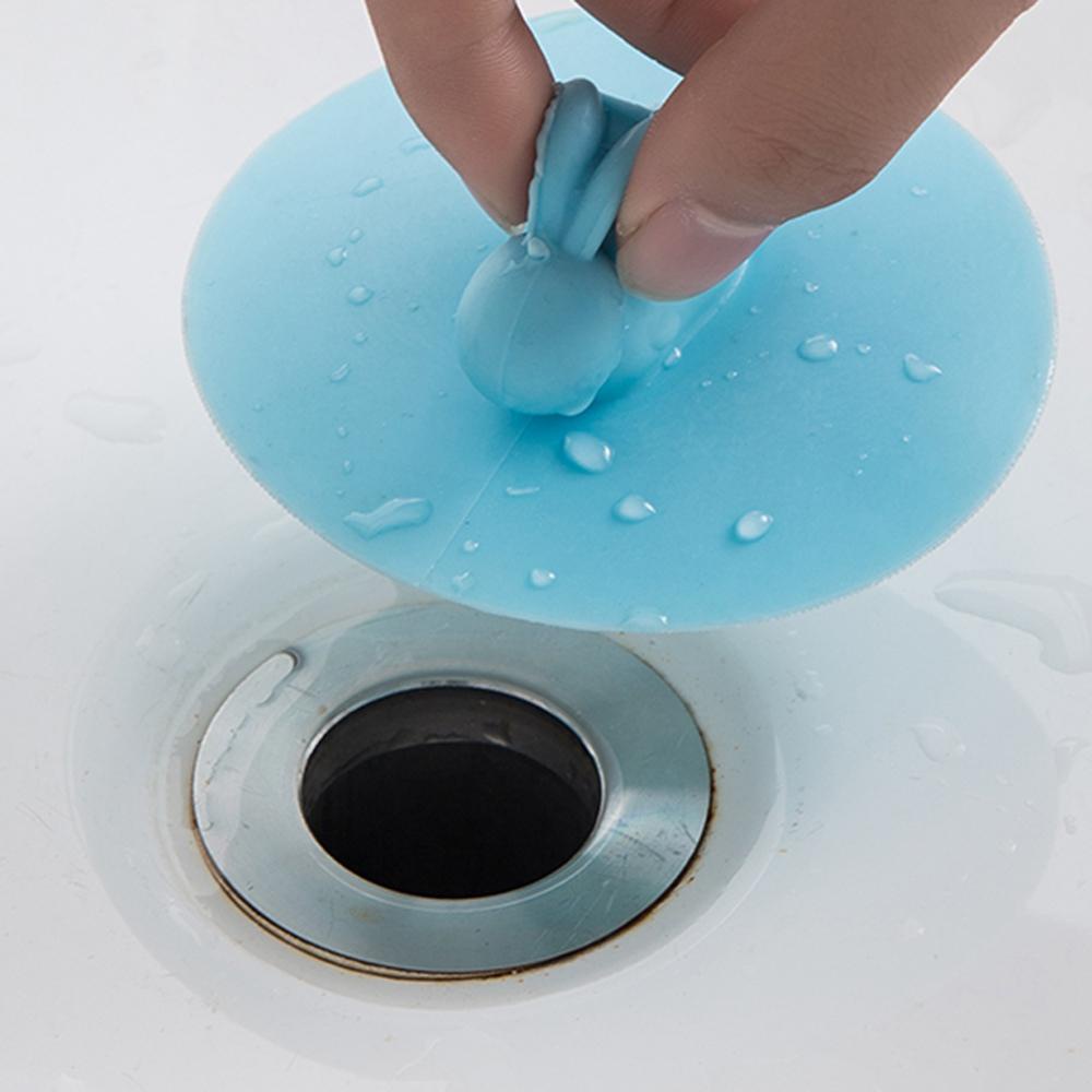 Nắp Đậy Cống Thoát Nước Sàn Nhà Tắm Hình Tròn Bằng Silicone
