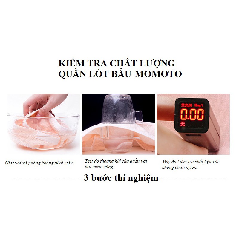 [Freeship Xtra] Quần bầu quần lót bầu cạp chéo cotton phối ren cao cấp co dãn 4 chiều thoải mái dễ chịu