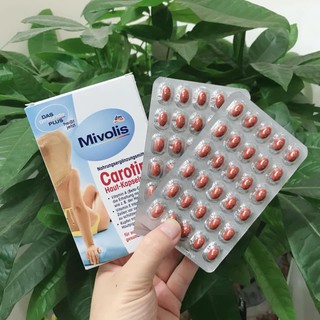 Viên uống chống nắng Carotin Đức 60 viên