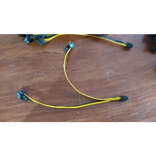 Dây cáp chuyển đổi 6pin ra 2*8pin