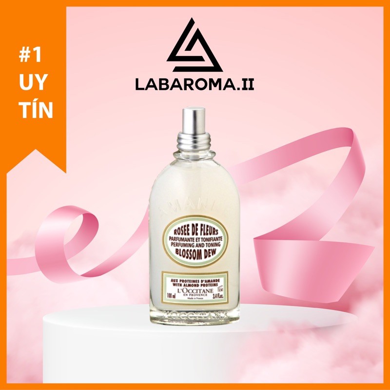 Tinh dầu nước hoa L'occitane Amande Rosee De Fleurs Blossom Dew Type nữ mùi thơm lâu, làm dầu thơm, xông phòng 10ml